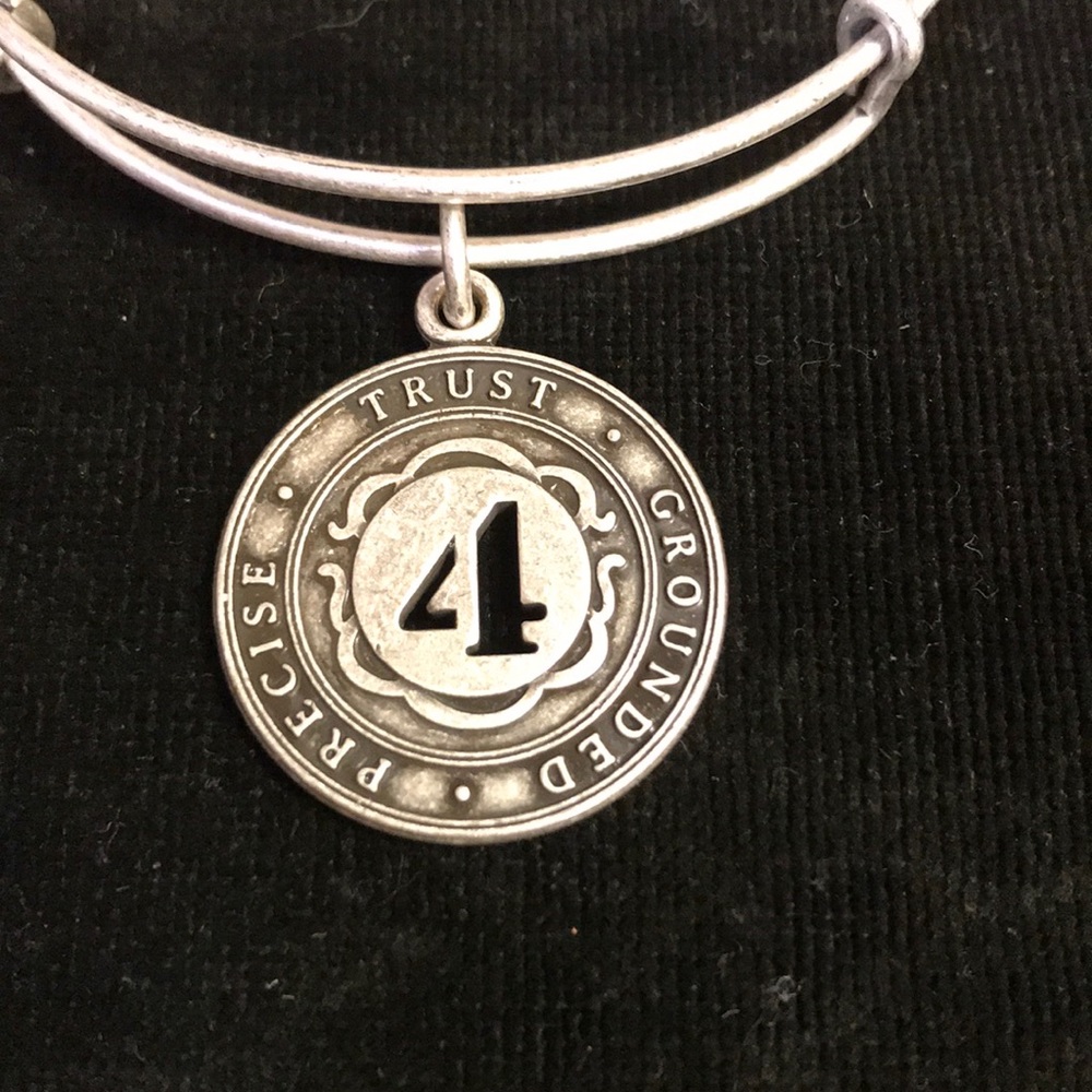 NWT Alex and Ani Numerology 4 Bracelet